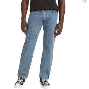 Levi’s 505™ Straight Fit Jeans | Light Stonewash | Men's Size 36x32